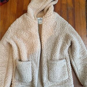 Hollister Tan Sherpa Jacket
